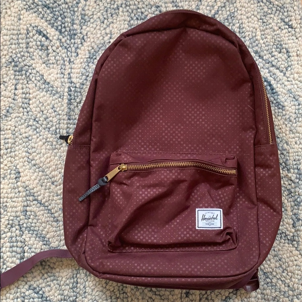 Herschel SETTLEMENT BACKPACK MID-VOLUME Plum Dot